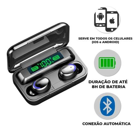 Relógio Smart Watch Digital D20 Masculino / Feminino + Fone S/fio - 01Smart  - Smartwatch e Acessórios - Magazine Luiza