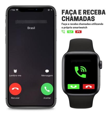 Relógio Smart Digital X8 Original Masculino/Feminino compatível apple watch  44mm - 01SMART - Smartwatch e Acessórios - Magazine Luiza