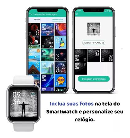 Relógio Smart Watch Digital D20 Masculino / Feminino + Fone S/fio - 01Smart  - Smartwatch e Acessórios - Magazine Luiza