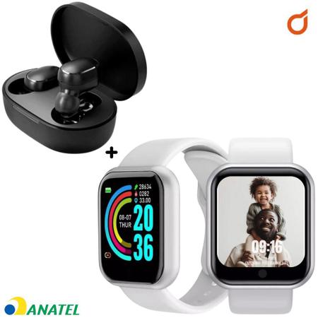 Relógio Smartwatch D20 Fit Pro Feminino Masculino C/ Whatsapp - 01Smart -  Smartwatch e Acessórios - Magazine Luiza