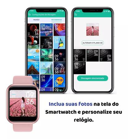 Relógio Smart Watch Digital D20 Masculino / Feminino + Fone S/fio - 01Smart  - Smartwatch e Acessórios - Magazine Luiza