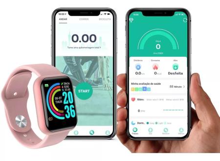Relógio Smart Digital D20 Original Masculino E Feminino - 01Smart -  Smartwatch e Acessórios - Magazine Luiza