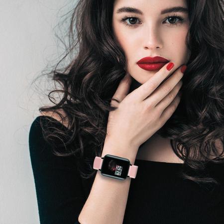 Smart Watch B57 Relógio Inteligente App Hero Band - Rosa - HeroBand -  Smartwatch e Acessórios - Magazine Luiza