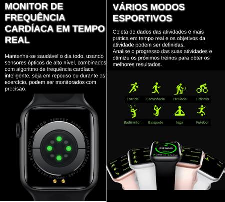 Relógio Smartwatch 2023 Watch 8 Pro 45mm C/ Nfc Rose - Mike - Smartwatch e  Acessórios - Magazine Luiza