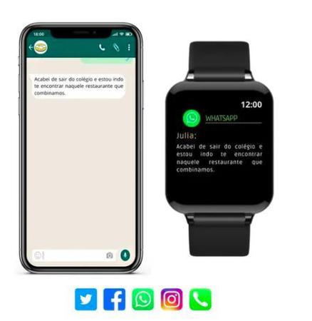 Relógio Smartwatch B57 Hero Band - utiliza App WearFit2 - JJb - Smartwatch  e Acessórios - Magazine Luiza