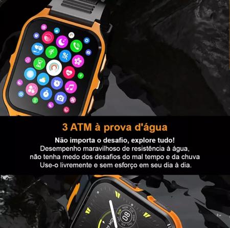 Imagem de Relógio Smartwatch Colmi P73 Tela 1.9 Atende Chamada Na Tela Bateria 300mAh
