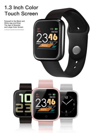 Relógio Smartwatch P80 Original App Da Fit + Tela Touch + 02