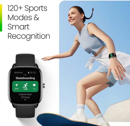 Imagem de Relógio Smartwatch GTS 4 Mini com Gps e Monitor Cardíaco SPO2