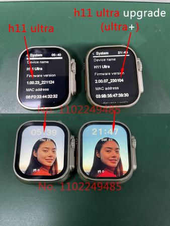 Imagem de Relogio Smartwatch H11 Ultra Upgrade 1 GB  Hello Watch 2 Gps Bussola Faz Chamadas Baixa Foto