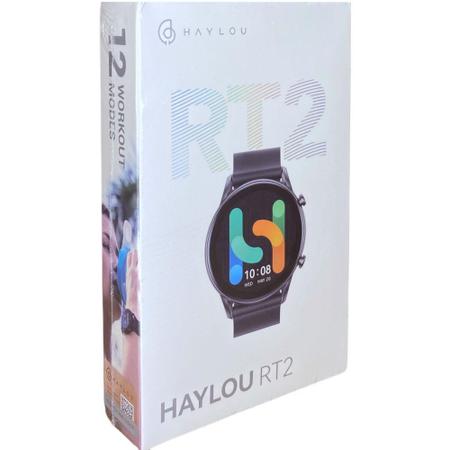 Relógio Smartwatch Haylou Ls10 Rt2 Preto Versão Global Original