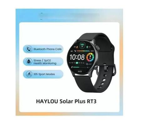 Imagem de Relógio Smartwatch Haylou Solar Plus RT3 Ls16 Tela 1.4 Preto