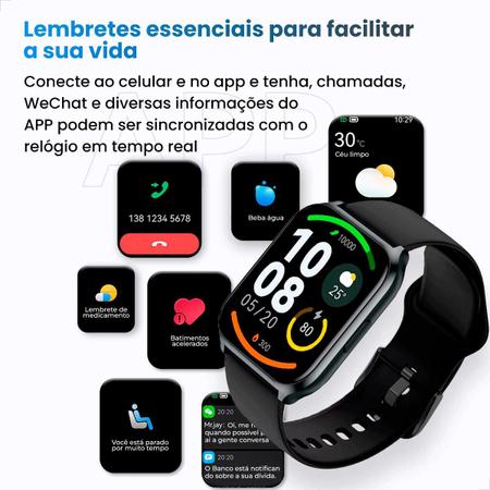 Relógio inteligente HAYLOU Watch LS02 Pro