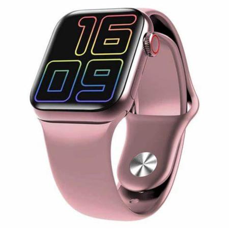 Imagem de Relógio Smartwatch Inteligente Hw12 Android iOS Bluetooth Masculino E Feminino + Pulseira Metal Extra