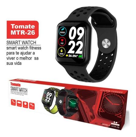 Relógio Smartwatch Inteligente MTR-26 - Tomate Eletrônicos - Atacadista de  produtos eletrônicos