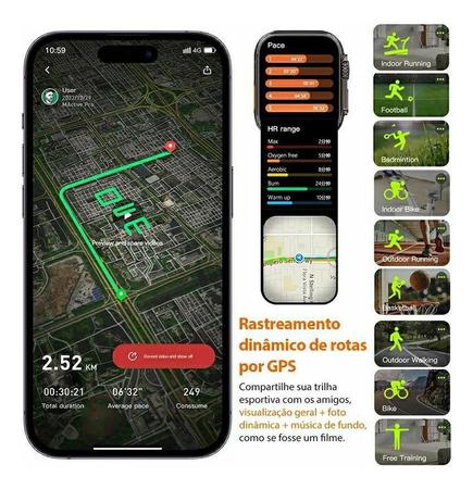 Smartwatch W69 Ultra Series 9 49mm 1Gb de memória Original + Nf - Mike -  Smartwatch e Acessórios - Magazine Luiza