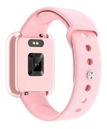 Smartwatch P80 Rosa - Original App Da Fit + Touch Screen +