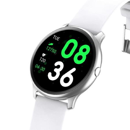 Rel gio SmartWatch Pulse 4 Branco Hyundai P240 Inteligente