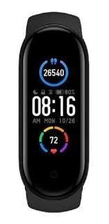 Imagem de Relogio Smartwatch Pulseira Inteligente RTM5 Smartband Medidor Cardíaco Pressao Arterial Esportes