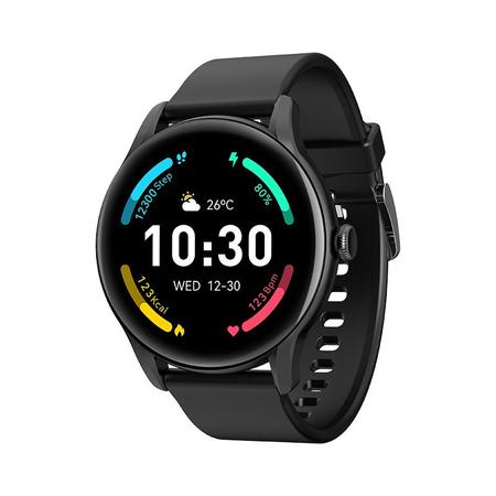 Imagem de Relógio Smartwatch Qcy GTR S4 Bluetooth 5.1 Resistência Ipx8 Preto
