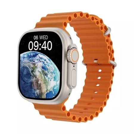 Imagem de Relógio Smartwatch ULTRA Compatível IOS e Android Com Batimentos Pressão GPS