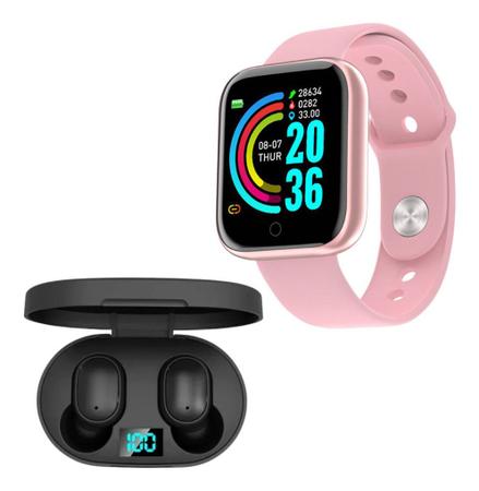 Smartwatch D20/y68 Sistema Android e Ios, Aplicativo + Pulseira - Smart  Watch - Smartwatch e Acessórios - Magazine Luiza