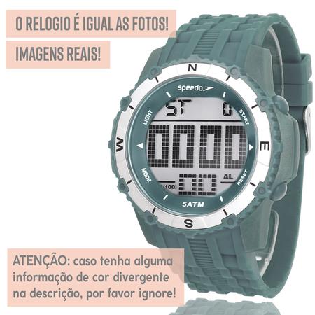 Imagem de Relógio Speedo Masculino Digital Esportivo Garantia De 1 Ano