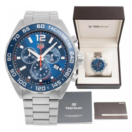 Rel gio Tag Heuer Formula 1 Masculino Azul A o Cron grafo