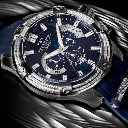 Imagem de Relógio TECHNOS masculino analógico legacy azul JS25BBR/2A