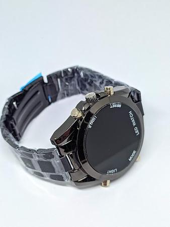Imagem de Relógios Femininos Luxo Digital / Relógio Led Sports Watch Pulseira aço Preto Dourado Rose/ Gold