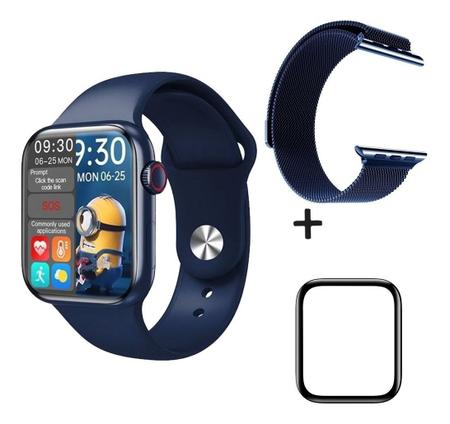 Smartwatch Hw16 Relogio De Pulso Digital Rosa Celular Android Ios Bluetooth  42mm + Pulseira Extra - Smartwatch e Acessórios - Magazine Luiza