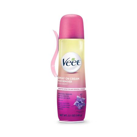 Imagem de Removedor de cabelo Veet Spray On Creme Sensível 150mL