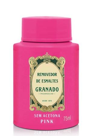 Imagem de Removedor de esmalte sem acetona Granado Pink 75ml