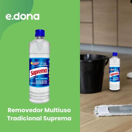 Imagem de Removedor Multiuso Tradicional Suprema 500ml - Limpeza eficaz e versatilidade em um único produto