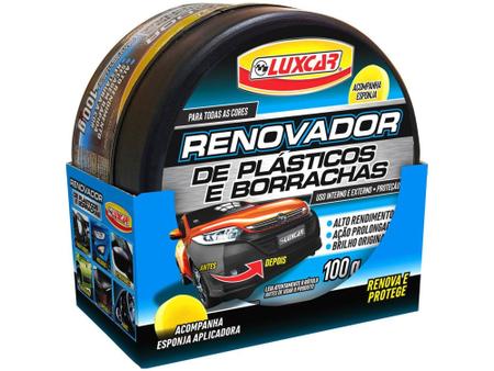 Imagem de Renovador de Plásticos Luxcar Limpeza Automotiva - 100g