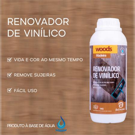 Imagem de Renovador De Vinílico 1kg Limpa E Ativa A Cor - Kit 2 Und