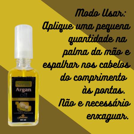 Imagem de Reparador de Pontas Floressence Óleo de Argan Frasco 50ml Kit Promocional 10 Unidades