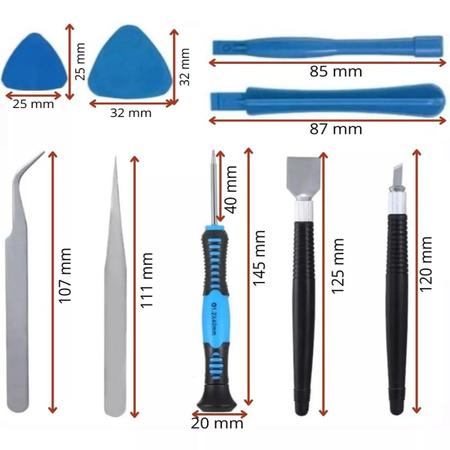 Reparo Celular Notebook Conserto Prático Eficaz Qualidade - Kit Chaves Imagem de Reparo Celular Notebook Conserto Prático Eficaz Qualidade