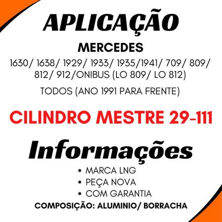 Imagem de Reparo Cilindro Embreagem 29-111 Caminhão Mercedes