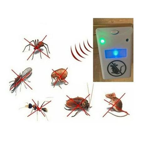 Imagem de Repelente Eletronico Anti Inseto Dengue Mosquito Barata Rato Eletrico Bivolt (888018/BSL1916)