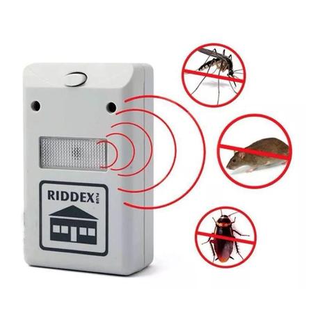 Imagem de Repelente Eletrônico anti ratos, baratas, mosquitos, dengue, zika
