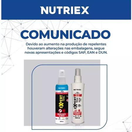 Imagem de Repelente Expert Total 10h Spray Nutriex Deet 10% 200 ml