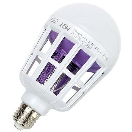 Imagem de Repelente Lampada Led Uv Mosquito Mosquiteiro Armadilha