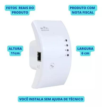 Repetidor Amplificador Extensor De Sinal Wifi 600mbps Barato