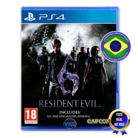 Resident Evil 6 - PS4 - Capcom - Jogos de Terror - Magazine Luiza