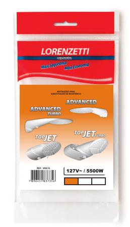 Resistência 3055Q Ducha Lorenzetti Top Jet Multi 110V 5500W Imagem de Resistência 3055Q Ducha Lorenzetti Top Jet Multi 110V 5500W