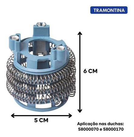 Resistência Elétrica Chuveiro Ducha 4 Temperaturas 5500w 127 - Tramontina Eletrik S.a. Imagem de Resistência Elétrica Chuveiro Ducha 4 Temperaturas 5500w 127