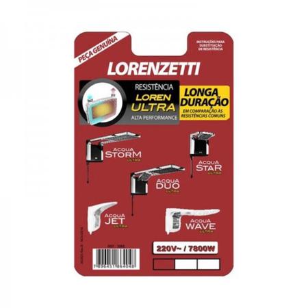 Imagem de Resistência Lorenzetti Loren Ultra 3065 B 7800W 220V