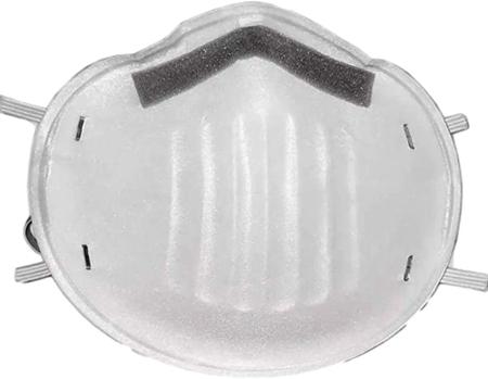 Imagem de Respirador descartável 3M 8801 branca PFF2 (S) equivalente N95