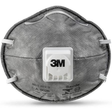 Imagem de Respirador semifacial reutilizável Pff1 8013 máscara completa 3m 