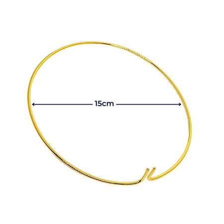 Imagem de Resplendor Sacro Auréola Arco 15cm Para Imagens 50cm A 60cm